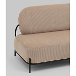 Диван Стоун велюр рельефный бежевый варинант исполнения - 2 | Loft Concept в Уфе