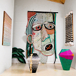 Арт-Объект плетеный из нитей большой портрет Joana Schneider  варинант исполнения - 1 | Loft Concept в Уфе