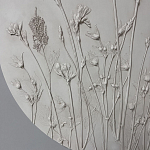 Панно Белые цветы варинант исполнения - 3 | Loft Concept в Уфе