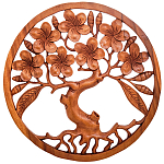 Панно из дерева Sakura Panel With Trees варинант исполнения - 1 | Loft Concept в Уфе