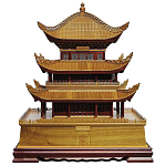 Макет Китайской башни архитектурная миниатюра  варинант исполнения - 2 | Loft Concept в Уфе