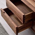 Тумба под телевизориз массива дерева TV Stand made of Walnut Wood варинант исполнения - 7 | Loft Concept в Уфе