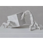 Скульптура «Окаменелый рост», Белый объект варинант исполнения - 1 | Loft Concept в Уфе