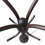 Вешалка напольная коричневая с 4-мя металлическими крючками Noble Branches варинант исполнения - 3 | Loft Concept в Уфе