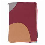 Плед из хлопка с абстрактным принтом Elysian Flow Ember варинант исполнения - 5 | Loft Concept в Уфе