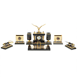 Настольный письменный набор из яшмы и долерита в подарочной упаковке Manager Organizer варинант исполнения - 3 | Loft Concept в Уфе