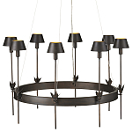 Люстра круглая со светодиодными лампами Innovation варинант исполнения - 3 | Loft Concept в Уфе