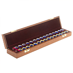 Нарды настольные из натурального камня лазурит и долерит Backgammon from Stone варинант исполнения - 9 | Loft Concept в Уфе