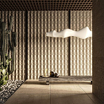 Гипсовая 3D Панель OCTOPUS варинант исполнения - 1 | Loft Concept в Уфе