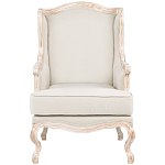 Кресло из массива бука бежевое Solid Luxury варинант исполнения - 1 | Loft Concept в Уфе