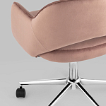 Кресло для компьютерного стола Veloury Pink варинант исполнения - 8 | Loft Concept в Уфе