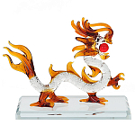 Декоративная стеклянная статуэтка Дракон Glass Dragon Statuette варинант исполнения - 3 | Loft Concept в Уфе