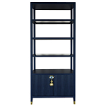 Стеллаж со стеклянными полками Elsa Dreams Blue варинант исполнения - 9 | Loft Concept в Уфе