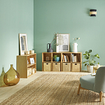 Кресло на деревянных ножках Olguin Green Chair варинант исполнения - 6 | Loft Concept в Уфе