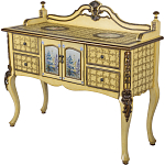 Комод деревянный Illustration of flowers варинант исполнения - 4 | Loft Concept в Уфе