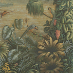 Обои ручная роспись Le Brésil Brume варинант исполнения - 2 | Loft Concept в Уфе