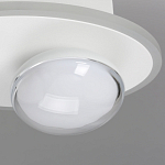 Бра овальной формы белого цвета с 2-мя лампами Lunar Pebbles варинант исполнения - 6 | Loft Concept в Уфе