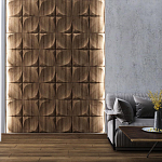 Гипсовая 3D панель с принтографией PM-22 варинант исполнения - 5 | Loft Concept в Уфе