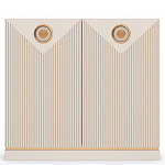 Комод с фактурными дверцами Satin Furniture варинант исполнения - 4 | Loft Concept в Уфе