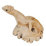 Статуэтка из дерева ящерица Animals of the World варинант исполнения - 4 | Loft Concept в Уфе