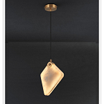 Подвесной светильник фигурный плафон Stone Polygon варинант исполнения - 1 | Loft Concept в Уфе