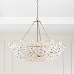 Люстра декорированная цветами из стекла Lightness of Flowers варинант исполнения - 2 | Loft Concept в Уфе