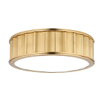 Потолочный светильник с гофрированным абажуром цвета латунь Millennium варинант исполнения - 1 | Loft Concept в Уфе