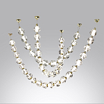 Подвесной светильник из прозрачных шаров Bubbles Bocci варинант исполнения - 3 | Loft Concept в Уфе