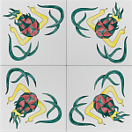 Плитка дизайнерская Драконий фрукт варинант исполнения - 1 | Loft Concept в Уфе