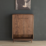 Комод в прихожую для хранения обуви Moon Walnut Furniture варинант исполнения - 1 | Loft Concept в Уфе