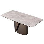 Стол обеденный керамический серый Servorios варинант исполнения - 3 | Loft Concept в Уфе