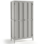 Шкаф серый Silva Grey Cabinet варинант исполнения - 2 | Loft Concept в Уфе