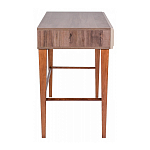 Стол письменный из массива бука с 2-мя ящиками бежевый Wenge Light варинант исполнения - 2 | Loft Concept в Уфе