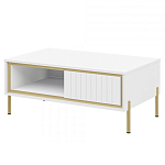 Стол журнальный белый глянцевый Antique Order варинант исполнения - 1 | Loft Concept в Уфе