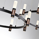 Люстра подвесная с цилиндрическими плафонами на двух круглых подвесах  Arnaut Light варинант исполнения - 5 | Loft Concept в Уфе