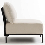 Уличное кресло Alaric Armchair Black варинант исполнения - 3 | Loft Concept в Уфе