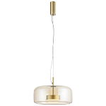 Подвесной светильник Blanton Amber Glass Hanging Lamp 38 варинант исполнения - 2 | Loft Concept в Уфе