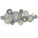 Панно настенное Blank Sheet Gray Flower варинант исполнения - 1 | Loft Concept в Уфе