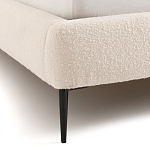 Кровать с обивкой букле Wanda Boucle Bed варинант исполнения - 6 | Loft Concept в Уфе