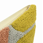 Чехол на подушку с рисунком горчичного цвета Elan Textured варинант исполнения - 5 | Loft Concept в Уфе