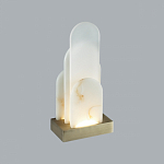 Настольная лампа с белыми вертикальными элементами Alabaster Totem   варинант исполнения - 6 | Loft Concept в Уфе