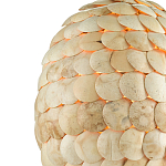 Подвесной светильник с каскадом из круглых декоративных элементов Texture Discs варинант исполнения - 1 | Loft Concept в Уфе