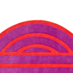 Дизайнерский ковер розовый Poltronova Sofo Rosancio Rug варинант исполнения - 6 | Loft Concept в Уфе