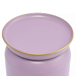 Журнальный столик круглый сиреневого цвета Noticeable Element варинант исполнения - 2 | Loft Concept в Уфе