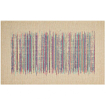 Ковер с геометрическим узором из комбинированного состава Full rhythm варинант исполнения - 1 | Loft Concept в Уфе