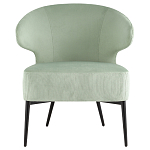 Современное мягкое кресло на металлических ножках Rakush Pistachio варинант исполнения - 2 | Loft Concept в Уфе