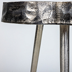 Металлический столик со столешницей в виде слеба Slabby варинант исполнения - 2 | Loft Concept в Уфе