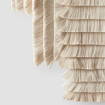 Светло-Бежевое Панно из нитей Palmas Wall Hanging варинант исполнения - 2 | Loft Concept в Уфе