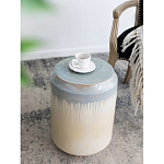 Керамический Табурет в оттенках бежевого и голубого цветов Gradient Stool варинант исполнения - 4 | Loft Concept в Уфе