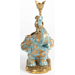 Фарфоровый подсвечник Слон с эмоцией Fluens варинант исполнения - 4 | Loft Concept в Уфе